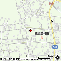 鹿児島県鹿屋市横山町1950周辺の地図