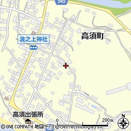 鹿児島県鹿屋市高須町1379周辺の地図
