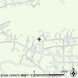 鹿児島県鹿屋市横山町2158周辺の地図