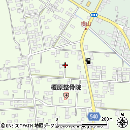 鹿児島県鹿屋市横山町1941周辺の地図