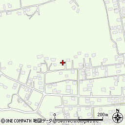 鹿児島県鹿屋市横山町2165周辺の地図