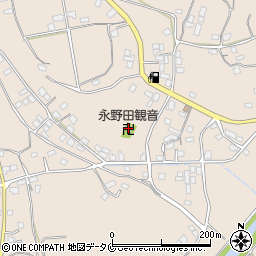 永野田観音周辺の地図