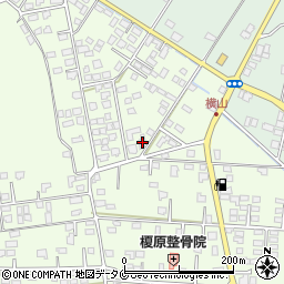 鹿児島県鹿屋市横山町2278周辺の地図