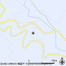 鹿児島県南さつま市加世田津貫13942周辺の地図