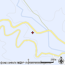 鹿児島県南さつま市加世田津貫13974周辺の地図