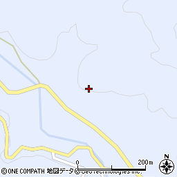 鹿児島県南さつま市加世田津貫13556周辺の地図