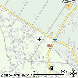 鹿児島県鹿屋市横山町1905周辺の地図