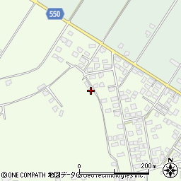 鹿児島県鹿屋市横山町2168周辺の地図