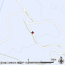 鹿児島県南さつま市加世田津貫9253周辺の地図