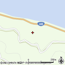 鹿児島県肝属郡肝付町波見1671周辺の地図
