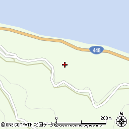 鹿児島県肝属郡肝付町波見1681周辺の地図