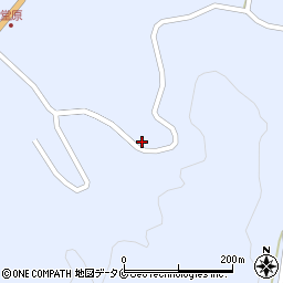鹿児島県南さつま市加世田津貫11704周辺の地図
