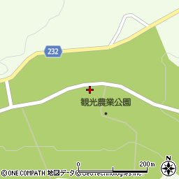 鹿児島市観光農業公園（グリーンファーム）周辺の地図