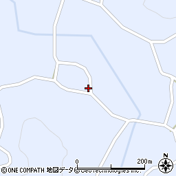 鹿児島県南さつま市加世田津貫11351周辺の地図