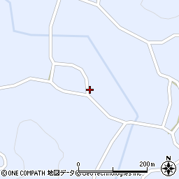 鹿児島県南さつま市加世田津貫11210周辺の地図