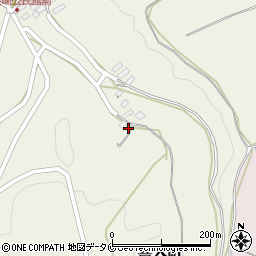 鹿児島県鹿児島市喜入町1684-1周辺の地図