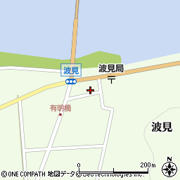 鹿児島県肝属郡肝付町波見1546-1周辺の地図