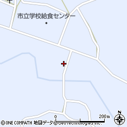 鹿児島県南さつま市加世田津貫6840周辺の地図