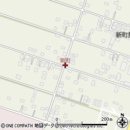 新町周辺の地図