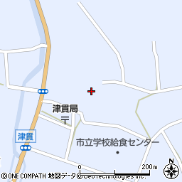 鹿児島県南さつま市加世田津貫8212周辺の地図