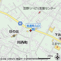 ＥＮＥＯＳセルフ川西ＳＳ周辺の地図