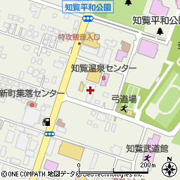 キャンドゥ知覧店周辺の地図