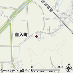 鹿児島県鹿児島市喜入町1998周辺の地図