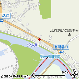 国道４４８号線周辺の地図