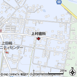 上村歯科医院周辺の地図