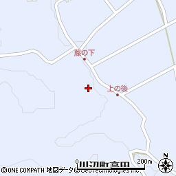鹿児島県南九州市川辺町高田1968周辺の地図