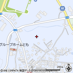 鹿児島県鹿屋市田崎町周辺の地図
