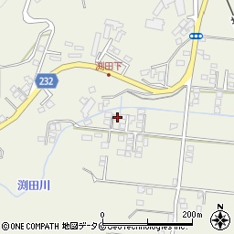 鹿児島県鹿児島市喜入町7341周辺の地図