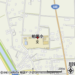 東串良町立柏原小学校周辺の地図