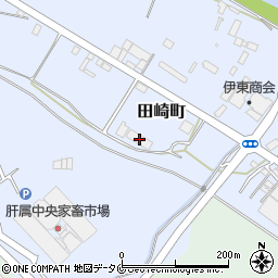 イリアス倉庫周辺の地図
