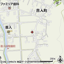 鹿児島県鹿児島市喜入町321周辺の地図