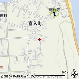 鹿児島県鹿児島市喜入町522周辺の地図