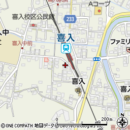 鹿児島県鹿児島市喜入町7203周辺の地図