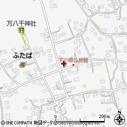 下小原公民館周辺の地図