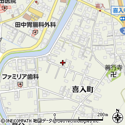 鹿児島県鹿児島市喜入町122周辺の地図