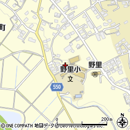 鹿児島県鹿屋市上野町4157周辺の地図