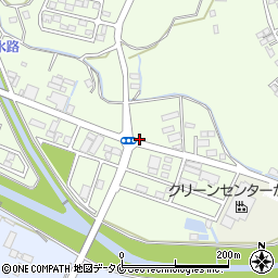 松山工業株式会社　鹿屋出張所周辺の地図
