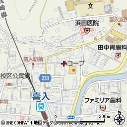 〒891-0203 鹿児島県鹿児島市喜入町の地図