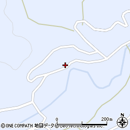鹿児島県南さつま市加世田津貫2138周辺の地図