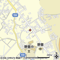 鹿児島県鹿屋市上野町4764周辺の地図
