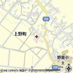 鹿児島県鹿屋市上野町4173周辺の地図
