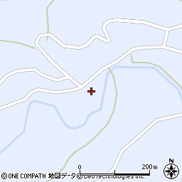 鹿児島県南さつま市加世田津貫2065周辺の地図