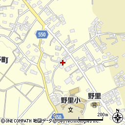 鹿児島県鹿屋市上野町4763周辺の地図