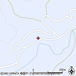 鹿児島県南さつま市加世田津貫2119周辺の地図