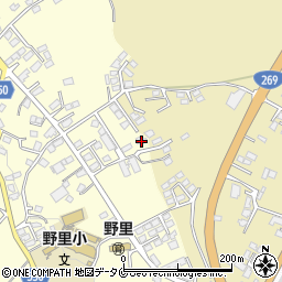鹿児島県鹿屋市上野町4792周辺の地図