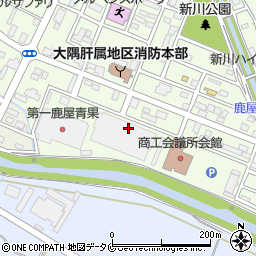 株式会社隅倉　鹿屋市場営業所周辺の地図